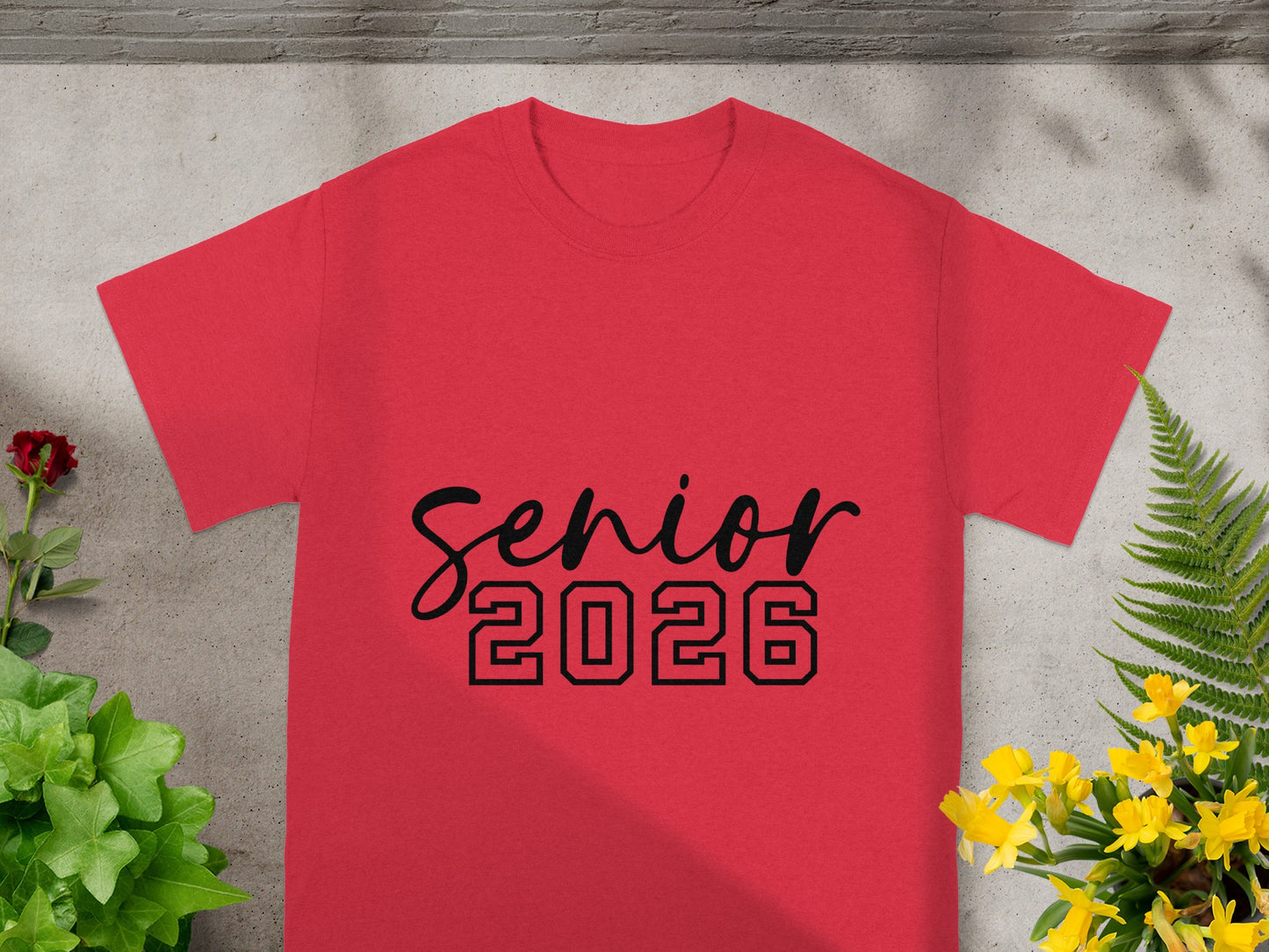 Senior 2026 Graduation Red T-Shirt