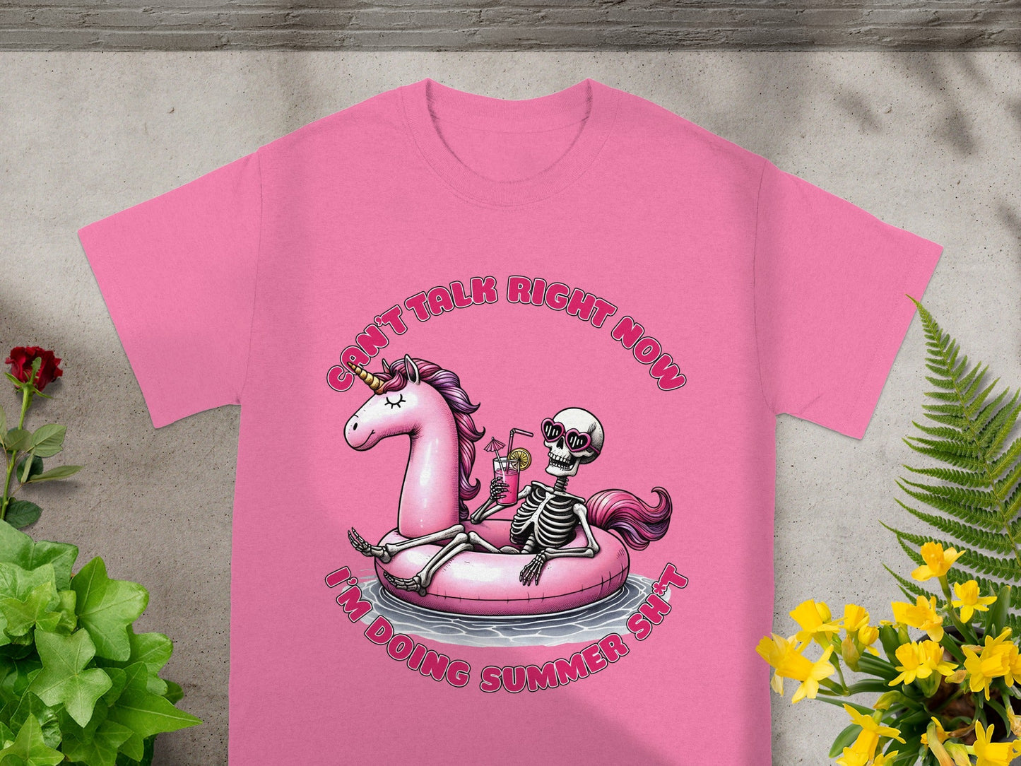 Can't Talk Right Now I'm Doing Summer Sh*t T-shirt