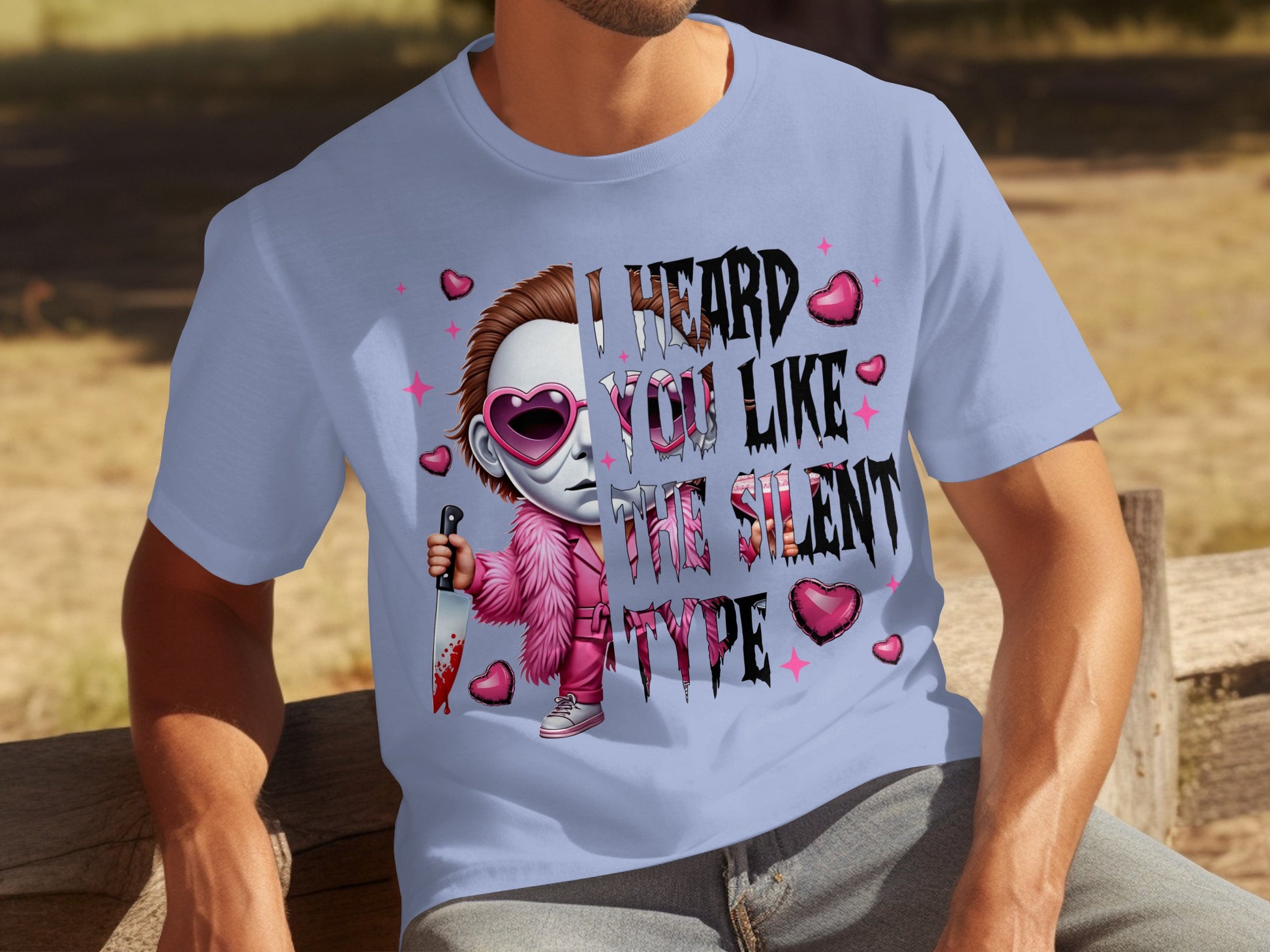 I Heard You Like The Silent Type Graphic Tee