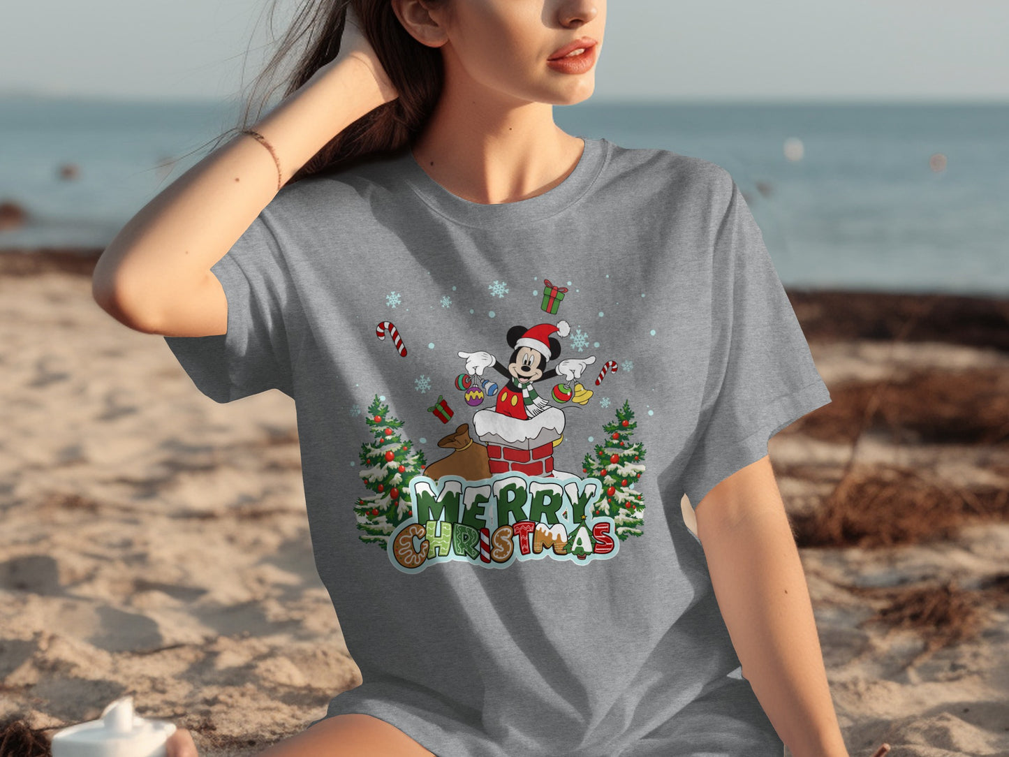 Christmas Mickey Mouse Merry Christmas T-Shirt