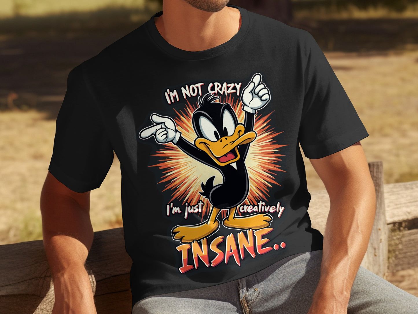 I'm Not Crazy I'm Just Creatively Insane T-Shirt