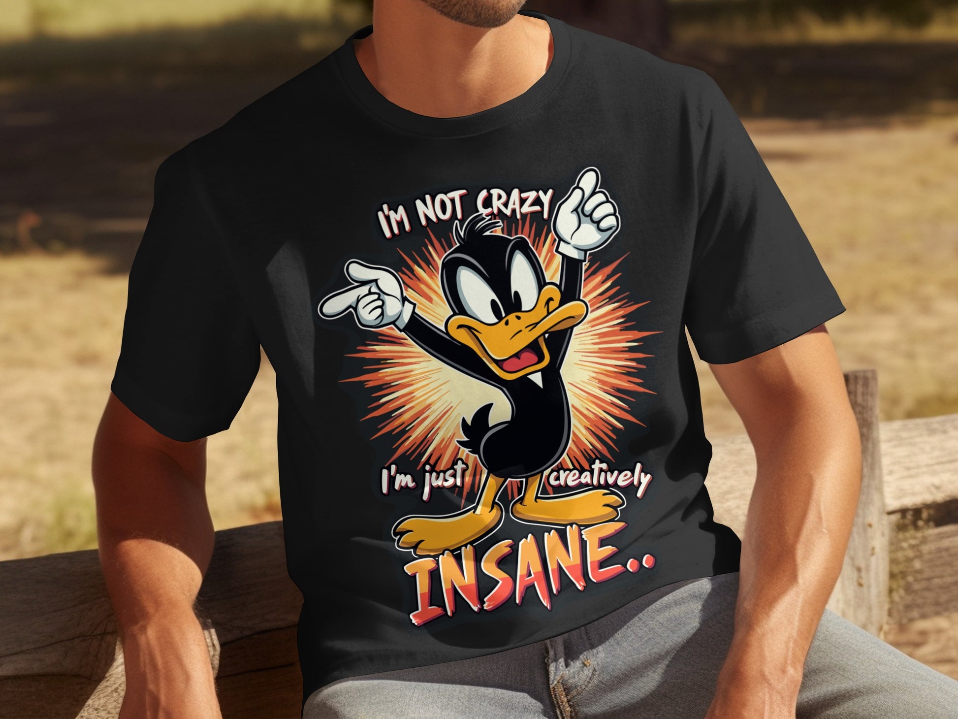 I'm Not Crazy I'm Just Creatively Insane T-Shirt