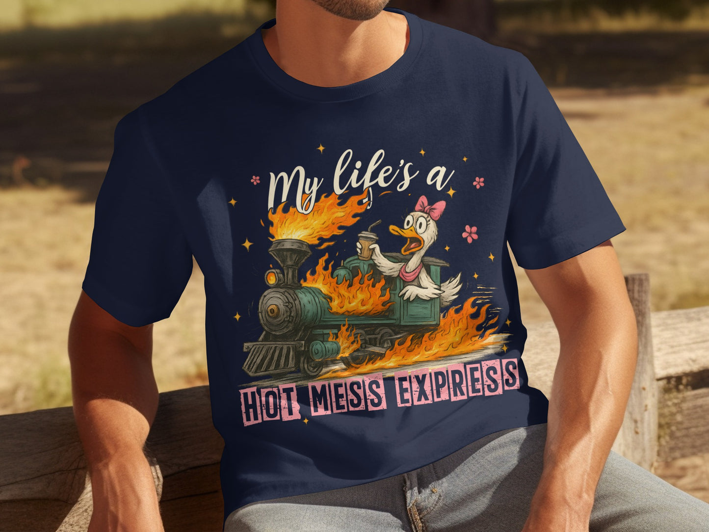 My Life's a Hot Mess Express Graphic Tee