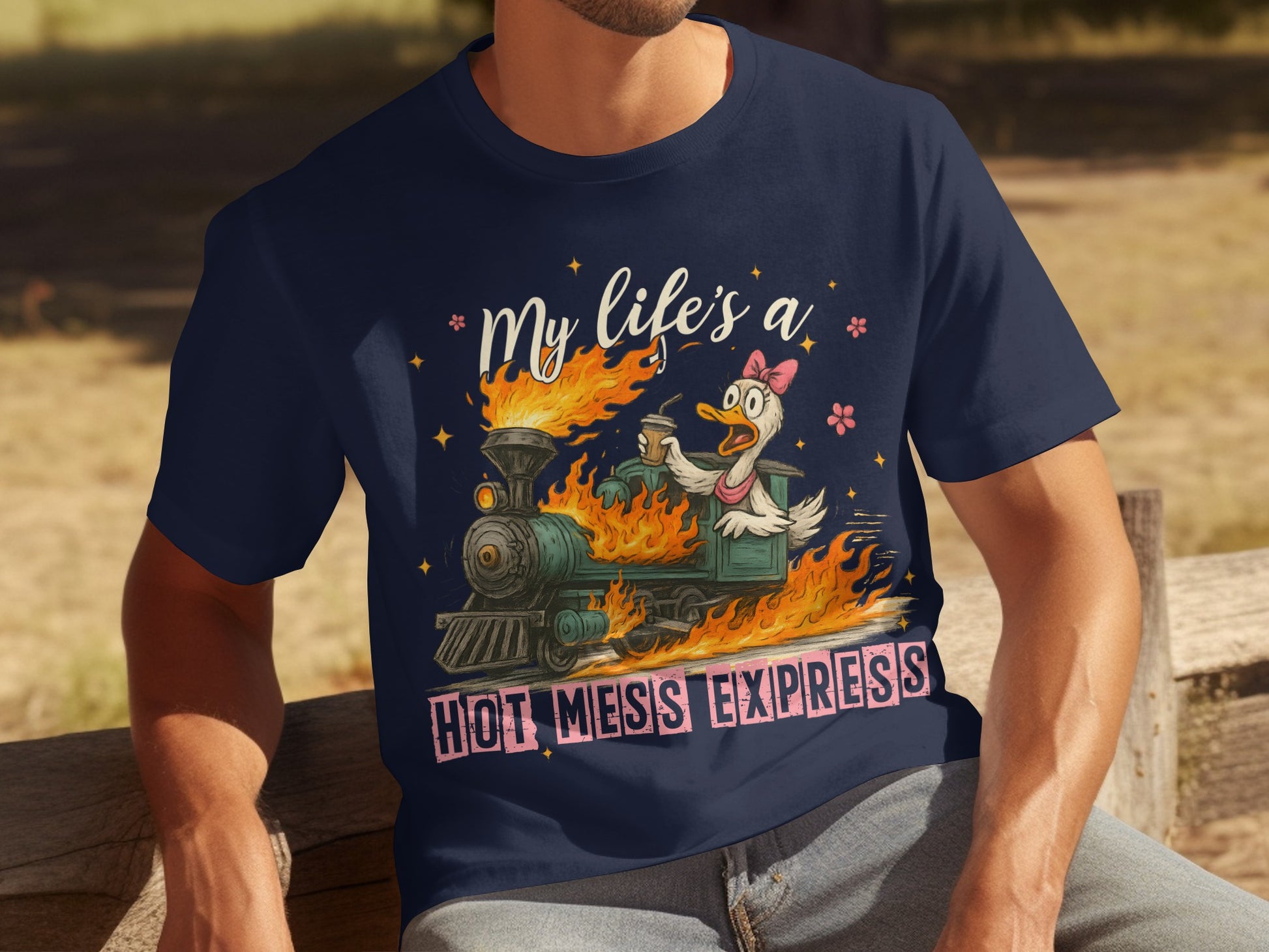 My Life's a Hot Mess Express Graphic Tee
