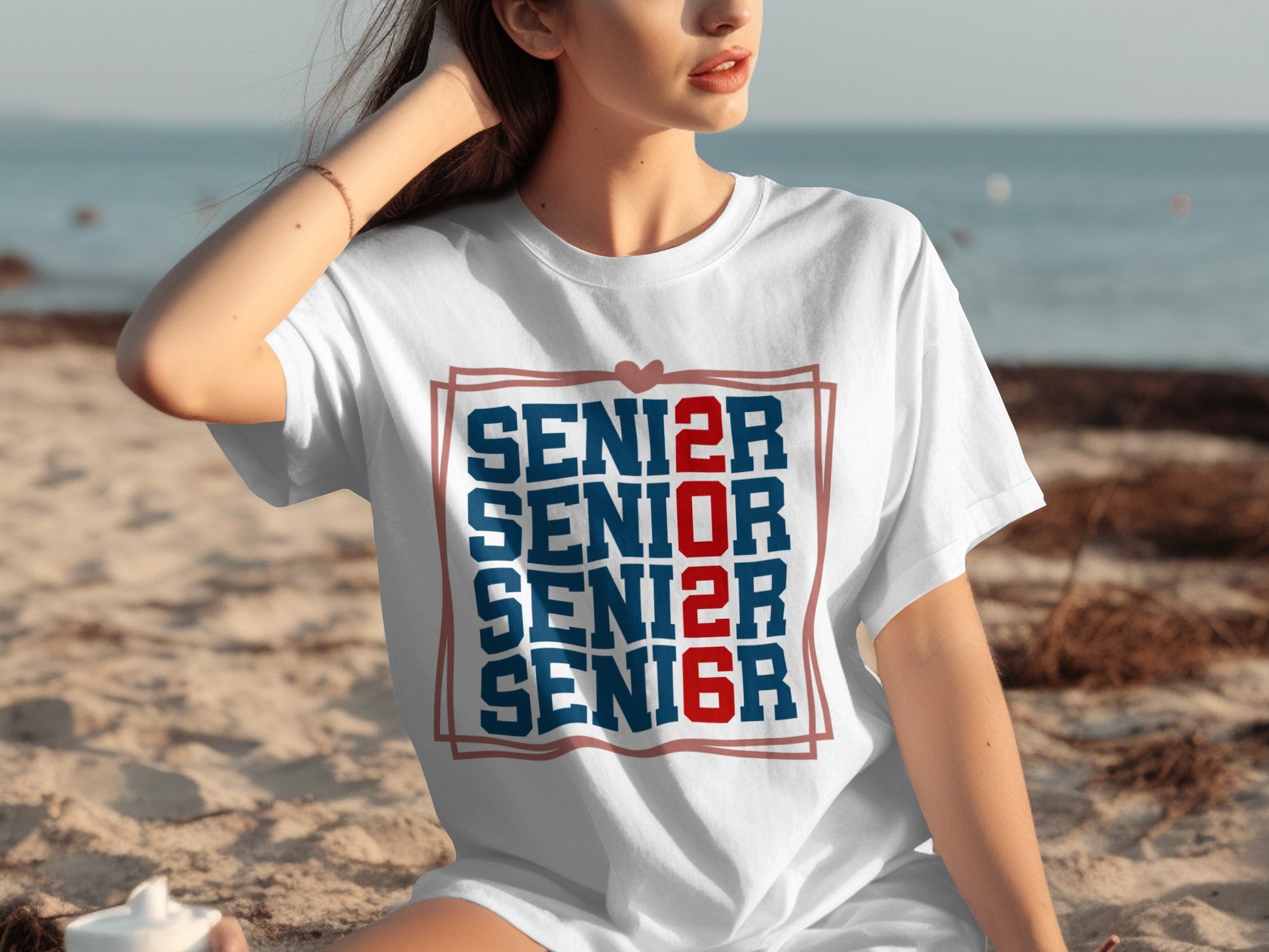 Senior 2016 Bold Graphic Beach Casual Product