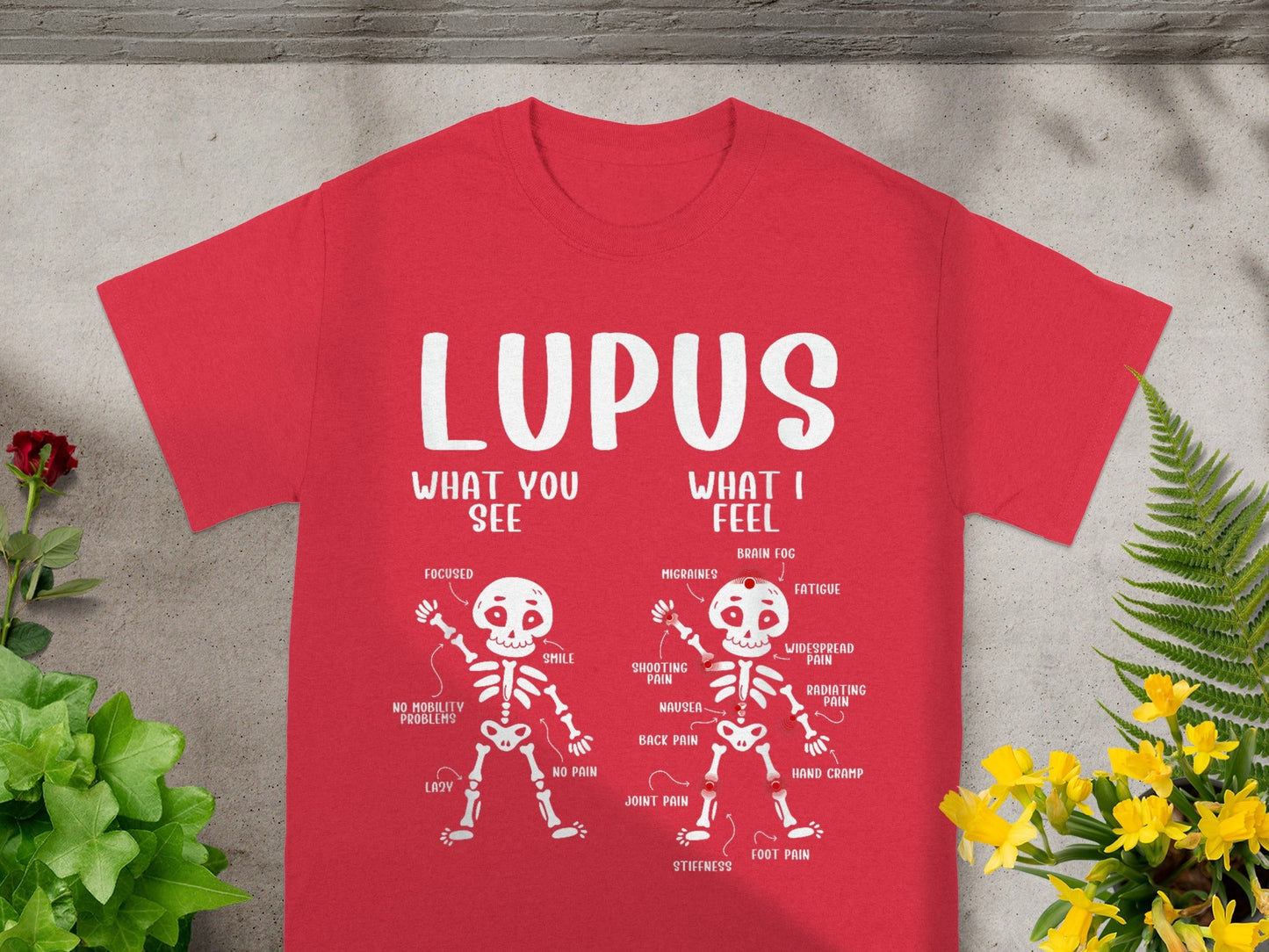 Lupus What You See What I Feel Awareness T-shirt