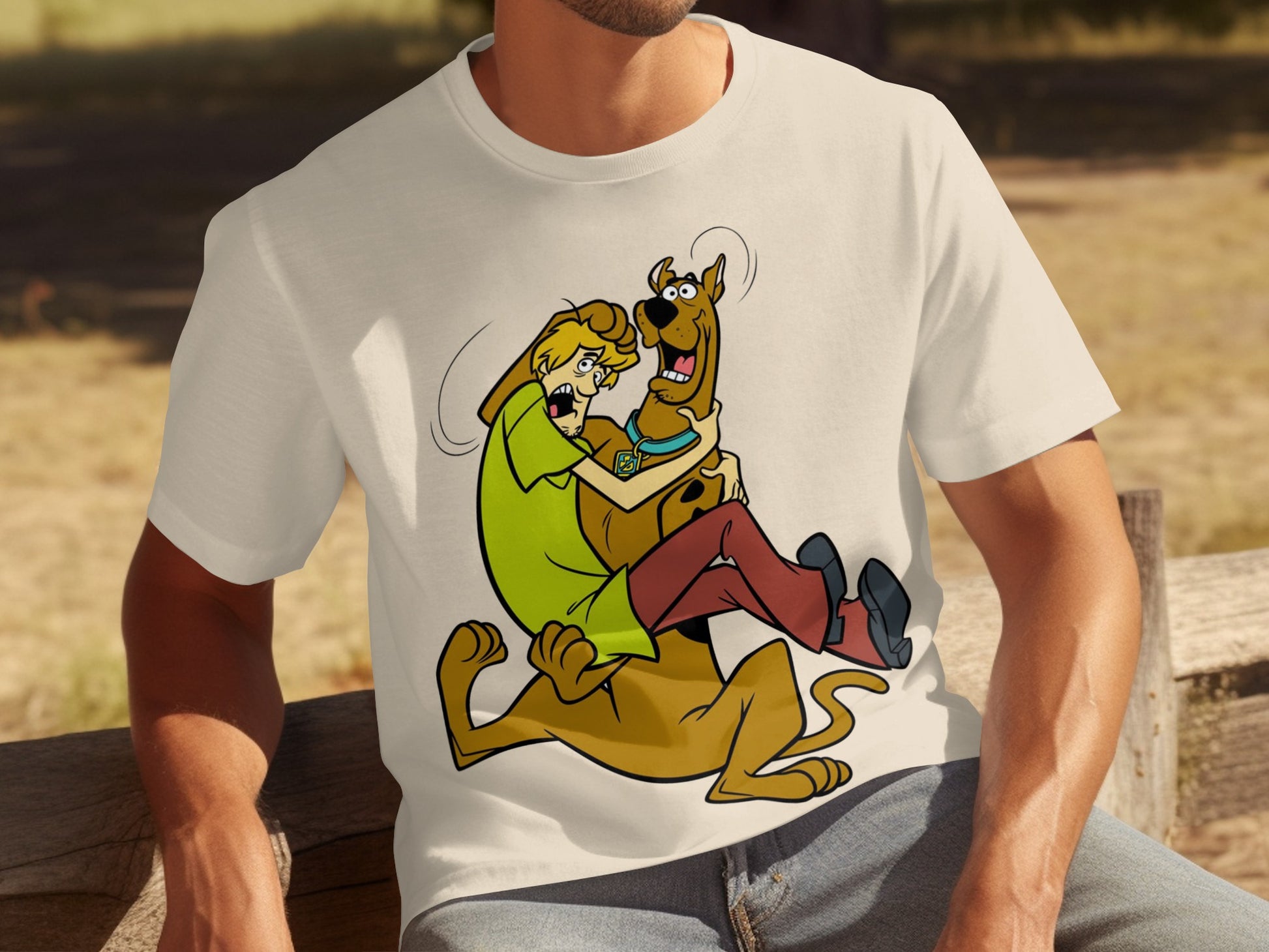 Scooby-Doo and Shaggy Graphic Men's T-Shirt Product