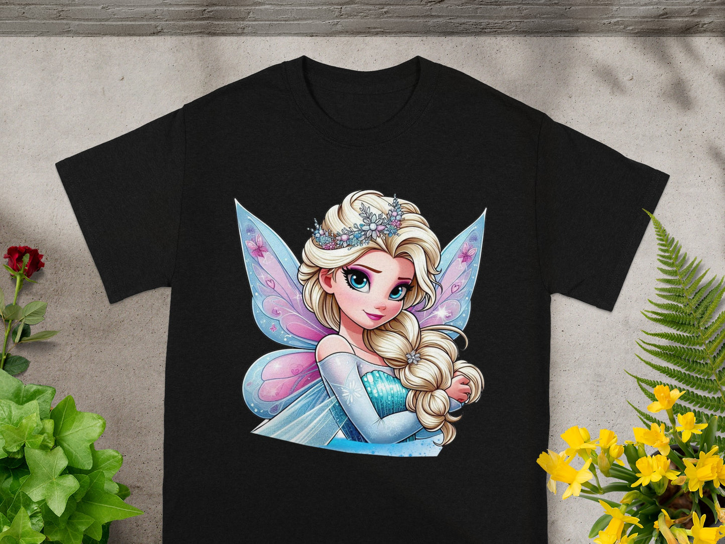 Enchanting Fairy Princess Graphic T-Shirt