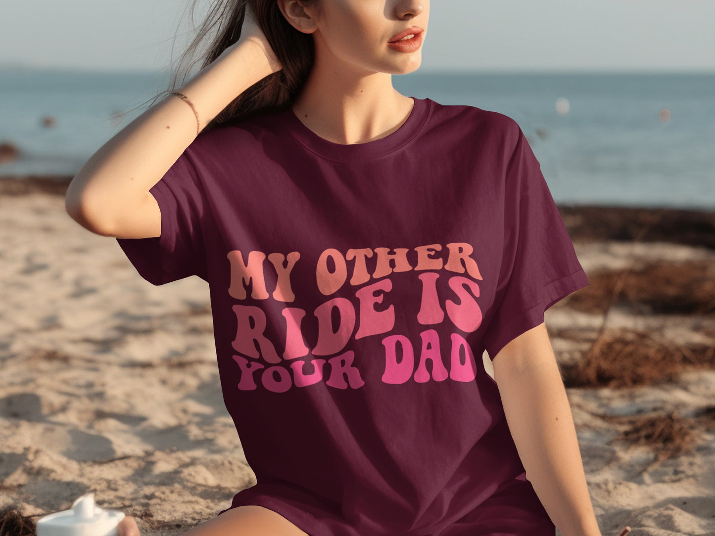 My Other Ride is Your Dad Graphic T-Shirt
