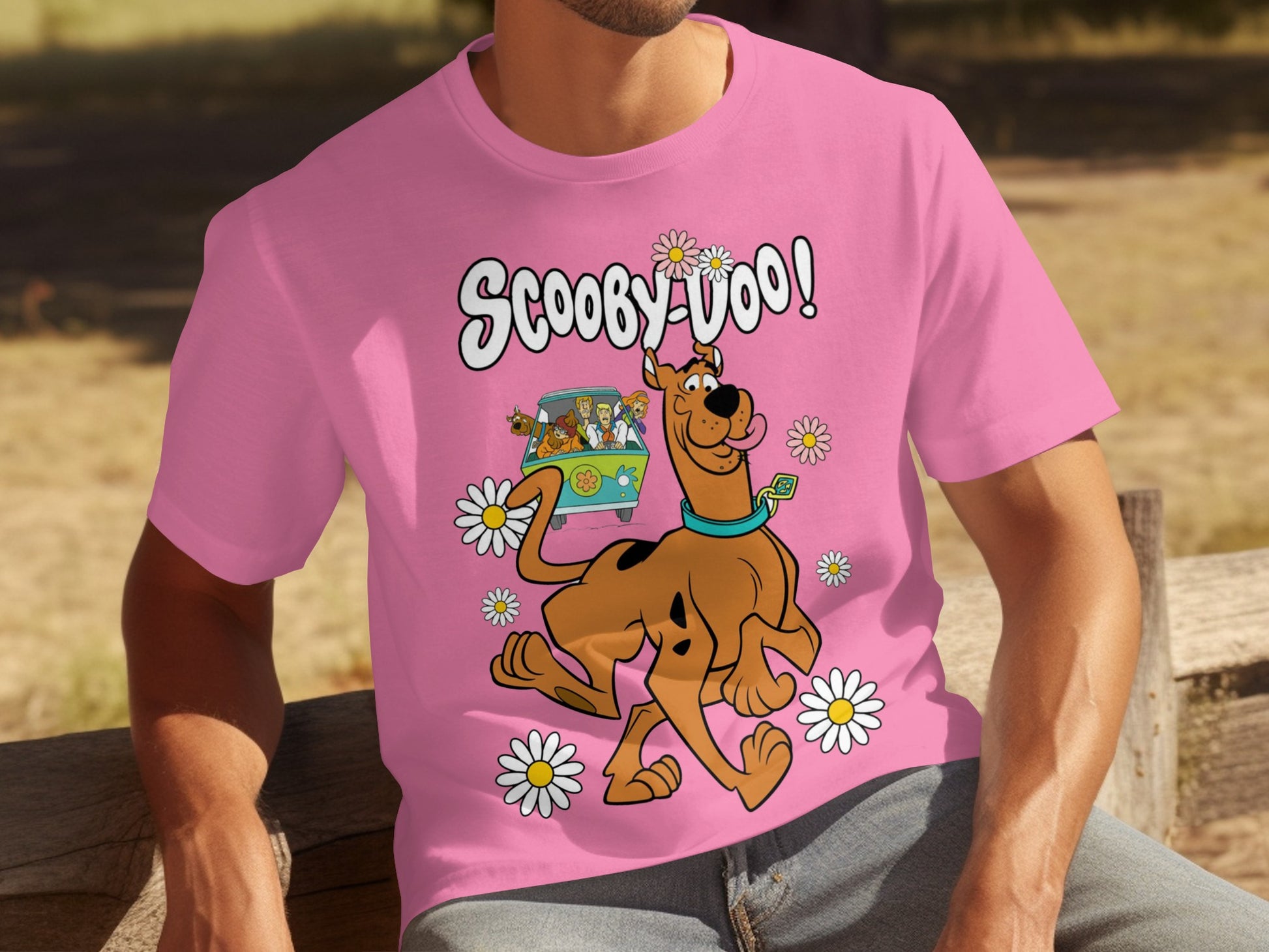Scooby-Doo Cartoon Character Graphic Tee