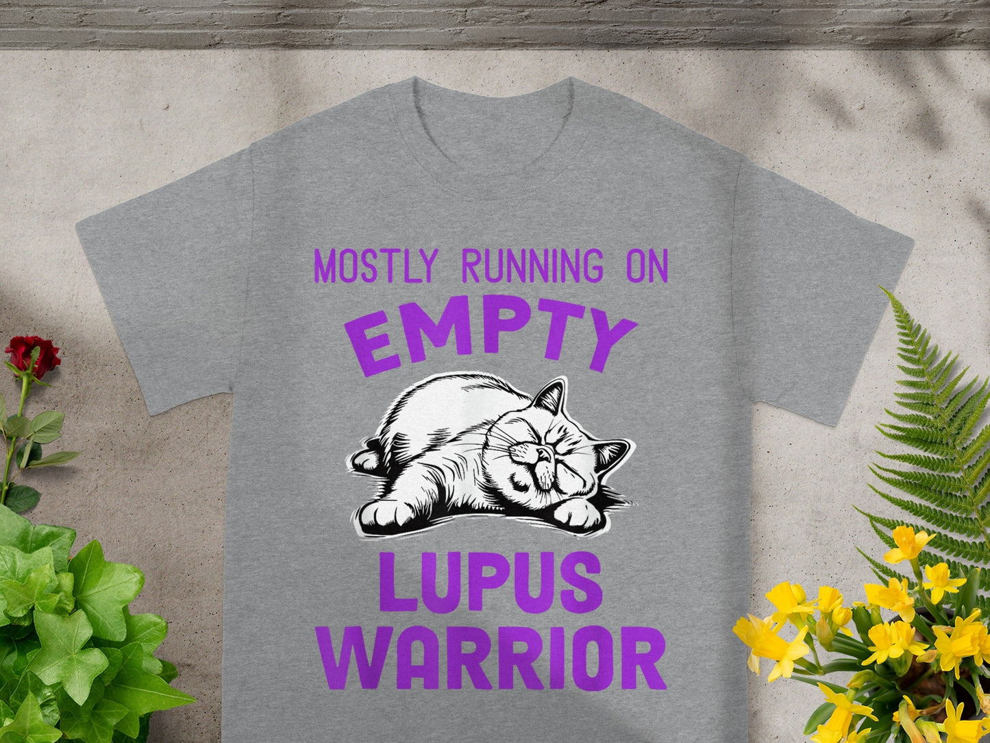Mostly Running on Empty Lupus Warrior T-Shirt
