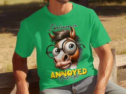 I Believe In Annoyed At First Sight Graphic T-shirt