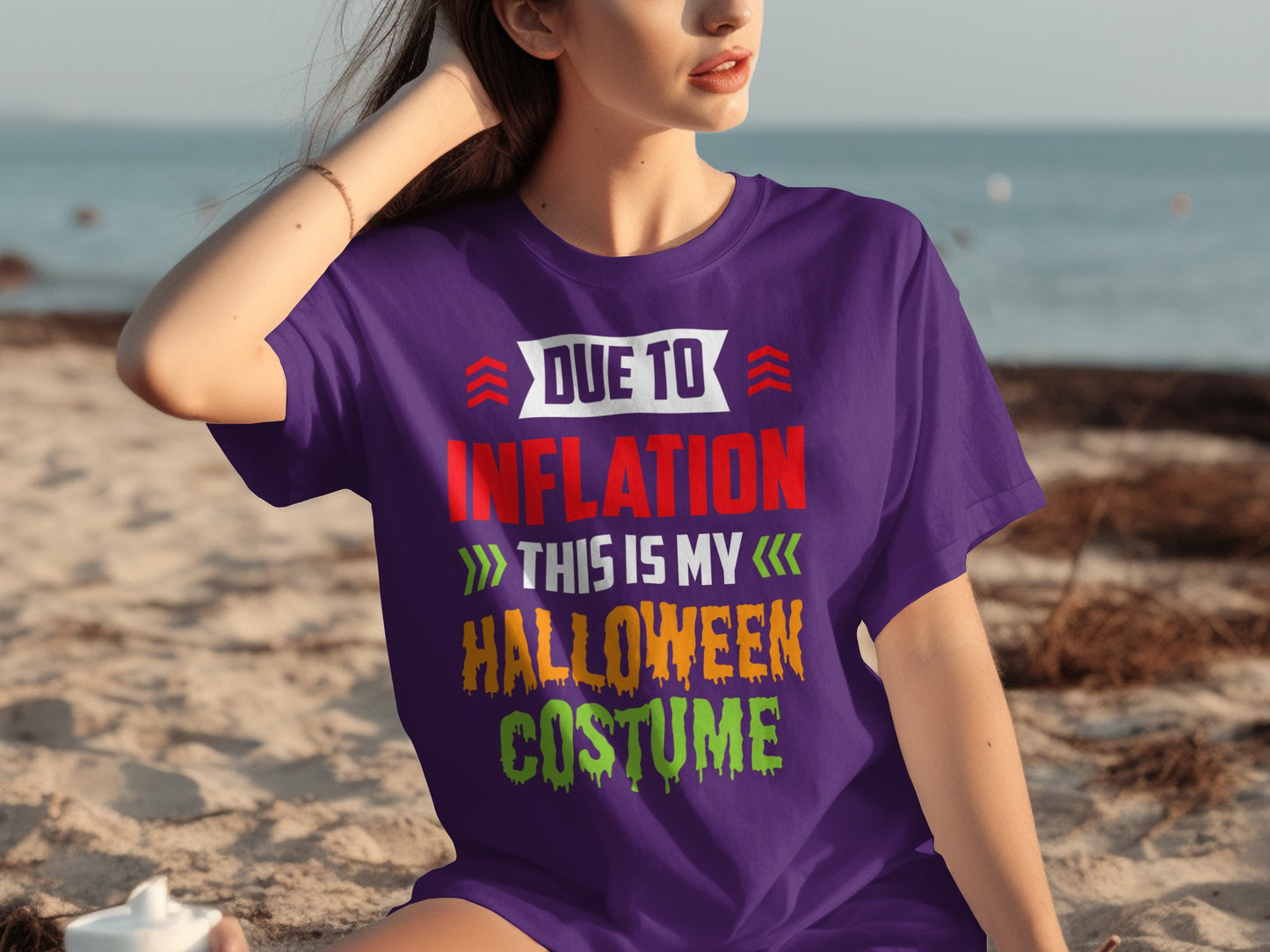 Due to Inflation This is My Halloween Costume Shirt
