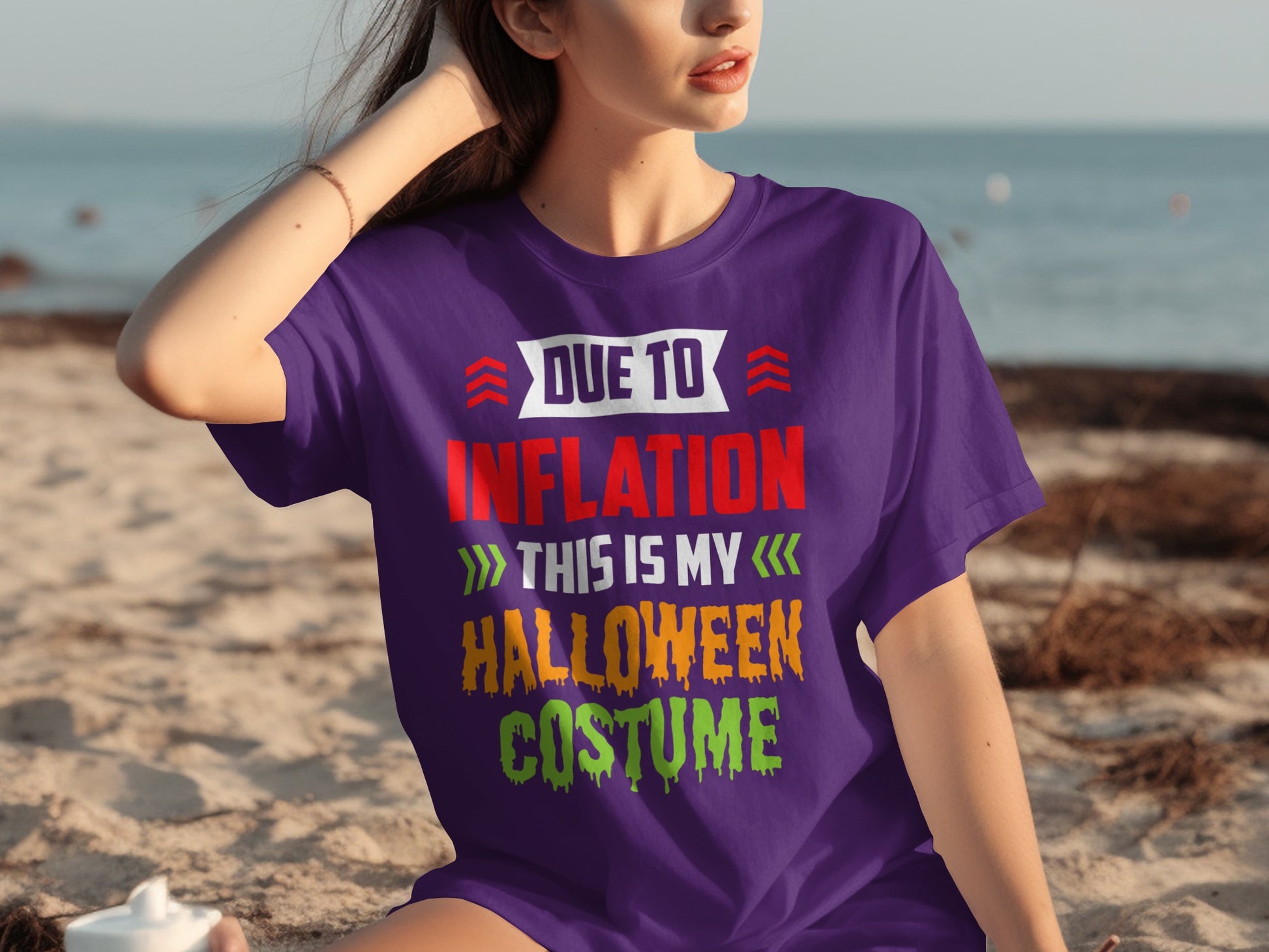 Due to Inflation This is My Halloween Costume Shirt