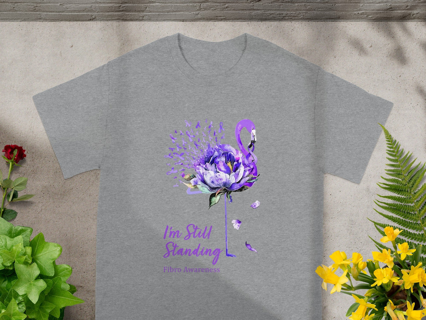 Im Still Standing Fibro Awareness T-Shirt