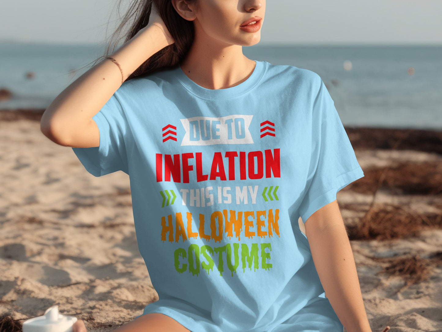 Due to Inflation This is My Halloween Costume Shirt