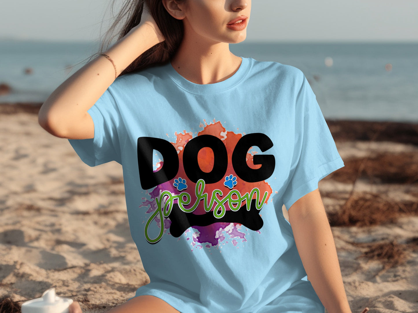 Stylish Dog Person Graphic T-Shirt for Pet Lovers