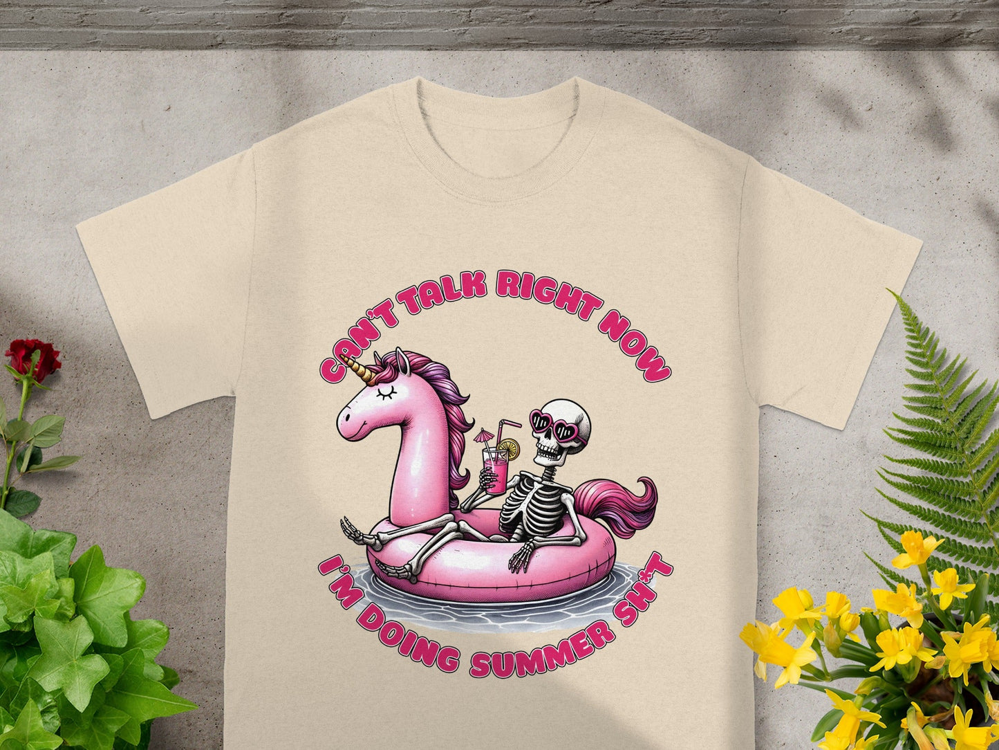 Can't Talk Right Now I'm Doing Summer Sh*t T-shirt