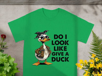 Do I Look Like Give a Duck Graphic T-Shirt