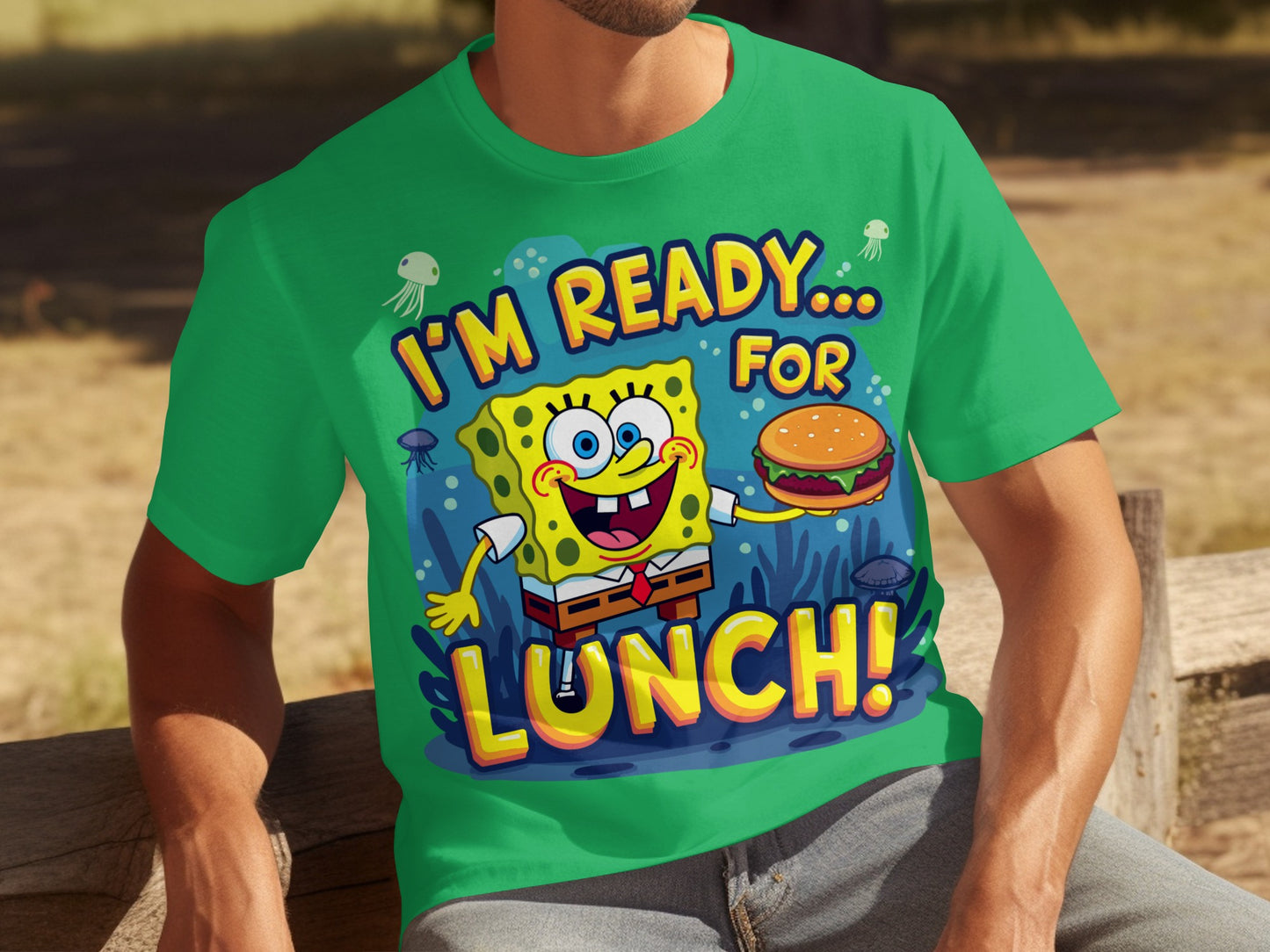 I'm Ready For Lunch SpongeBob T-shirt