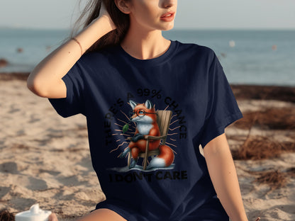There's a 99% Chance I Don't Care Graphic T-shirt