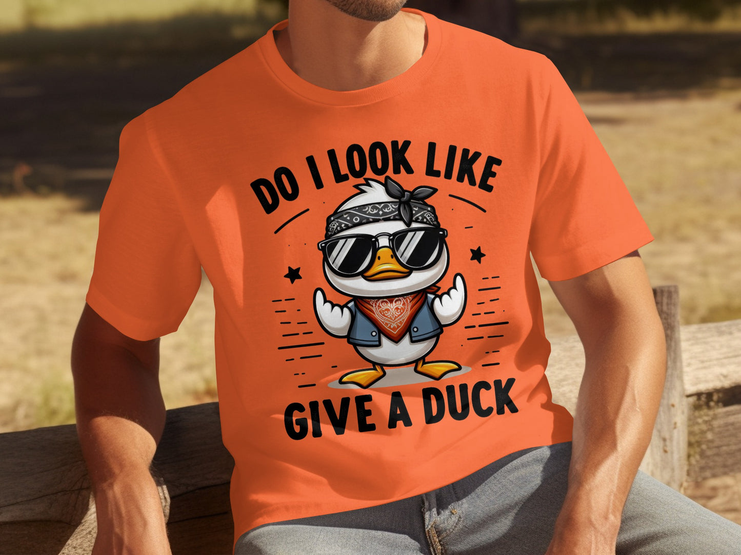 Do I Look Like Give A Duck Graphic T-shirt