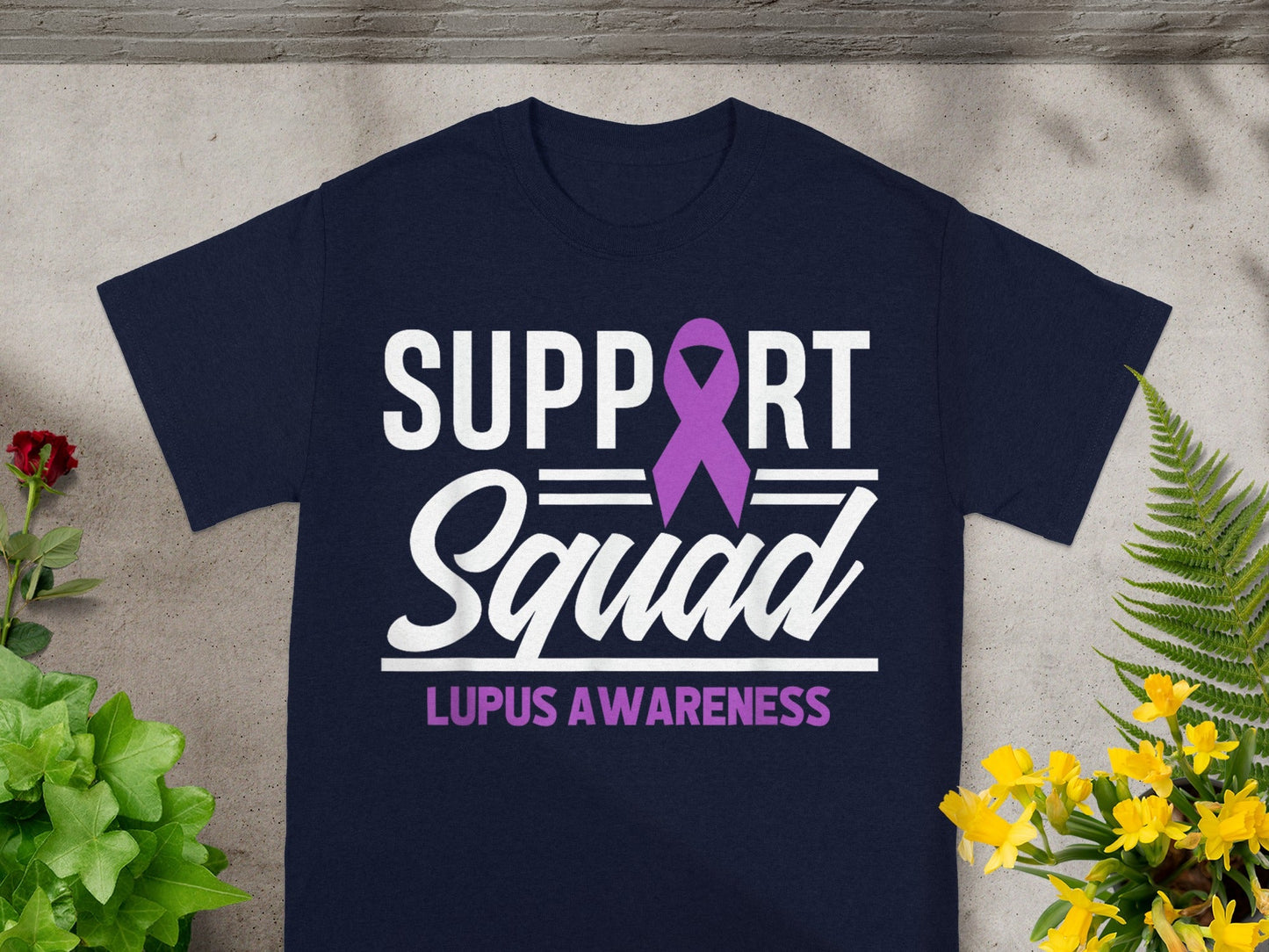 Support Squad Lupus Awareness T-Shirt for Advocacy