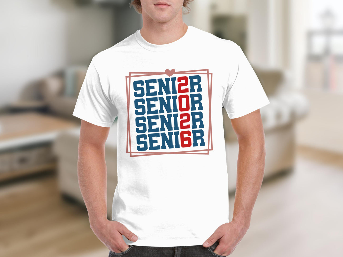 Senior 2016 Graphic White T-shirt for Graduates
