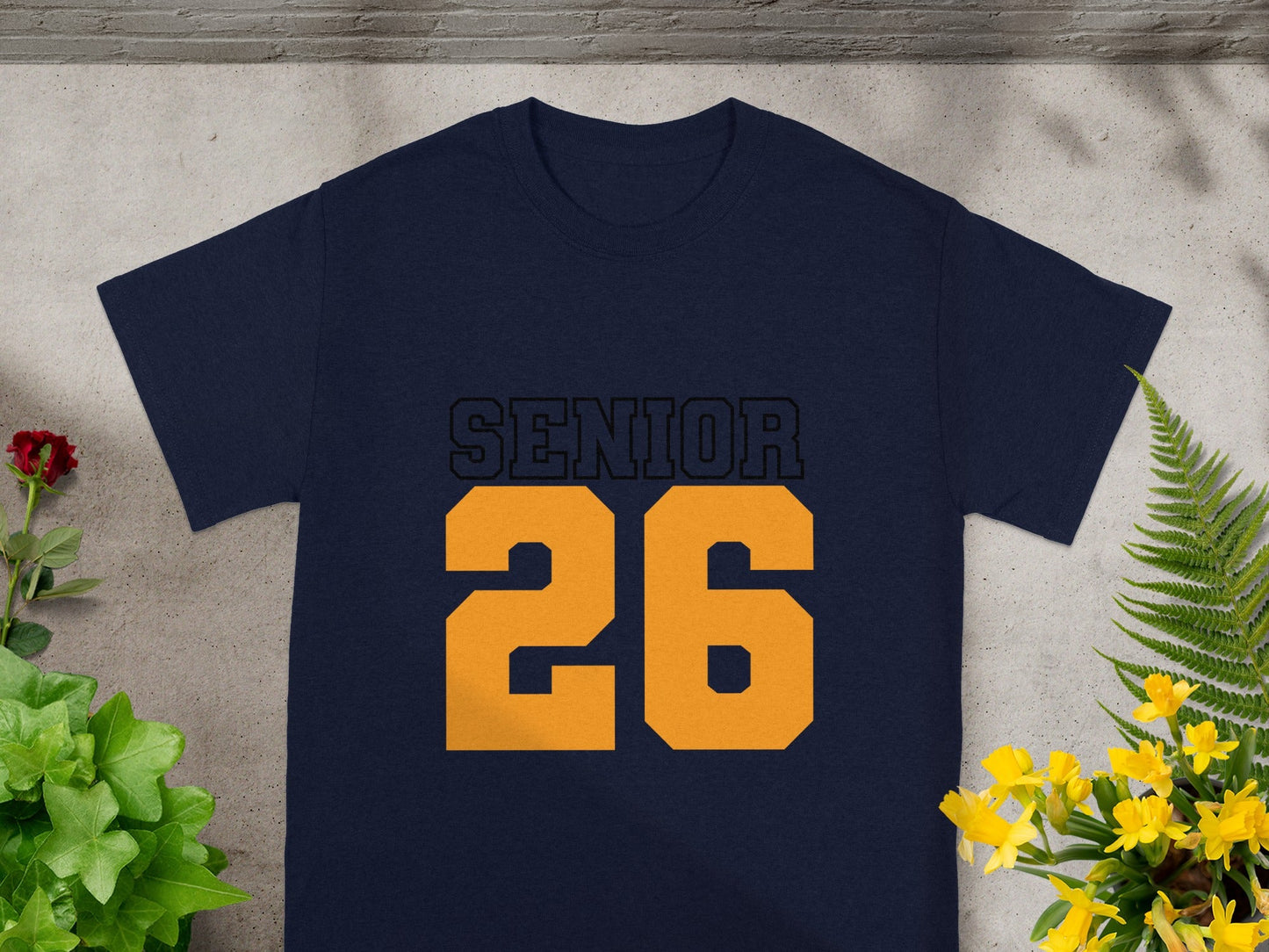 Senior 26 Graphic Design T-shirt for Graduates
