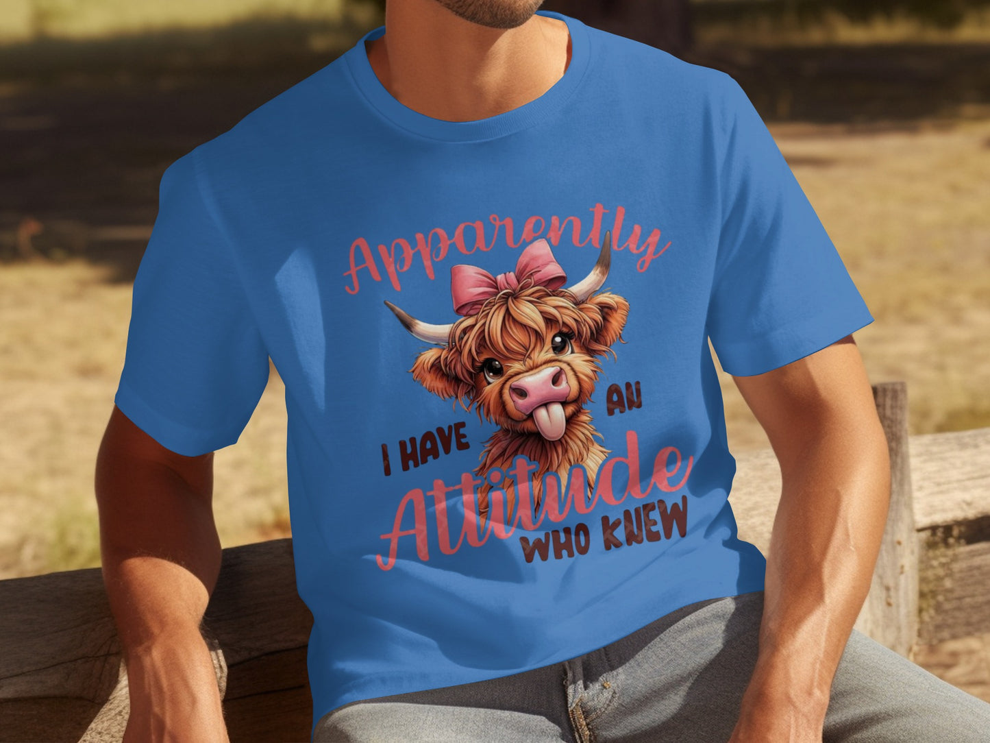 Apparently I Have An Attitude Who Knew T-shirt