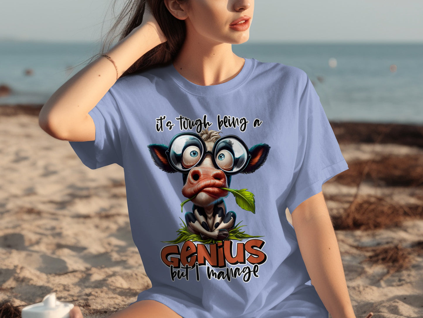 It's Tough Being a Genius But I Manage T-Shirt