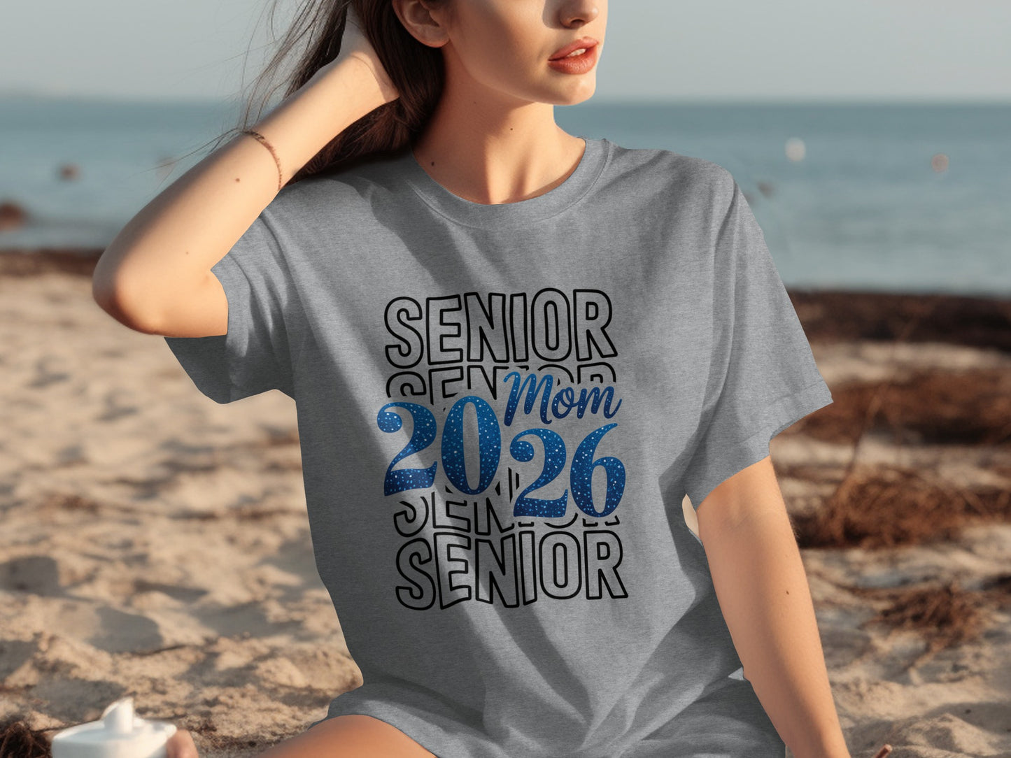 Senior Mom 2026 Graphic Tee for Stylish Parents