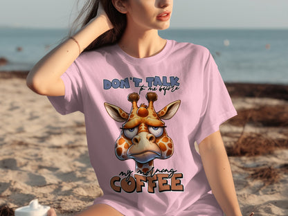 Don't Talk To Me Before My Morning Coffee Shirt