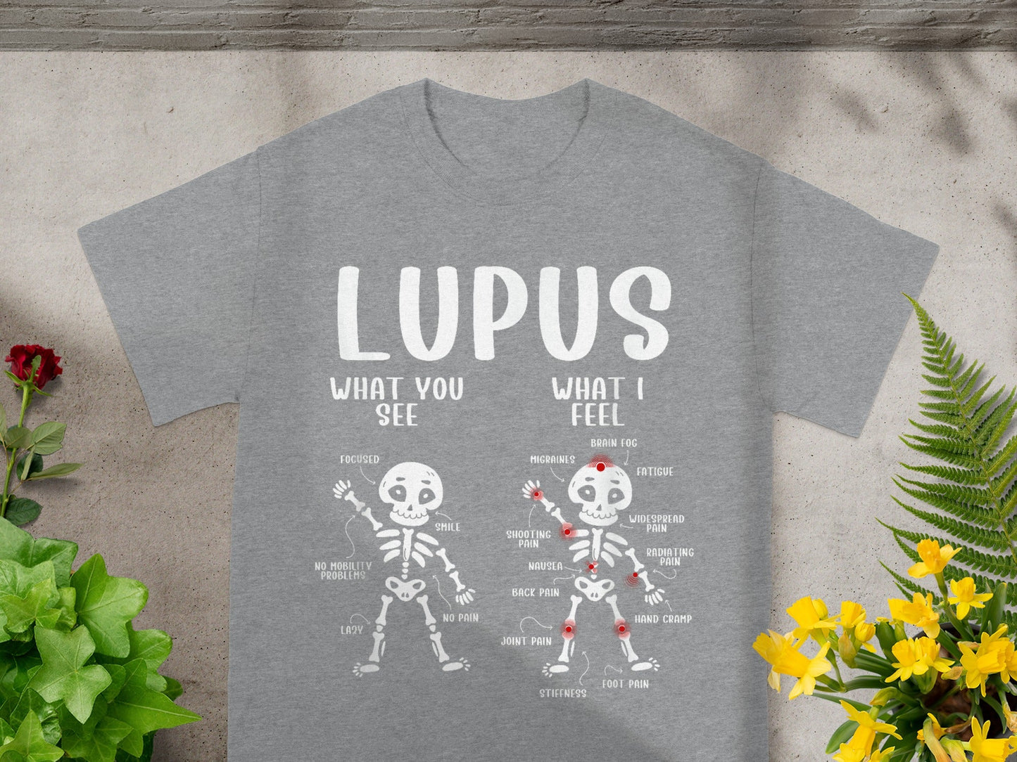Lupus What You See What I Feel Awareness T-Shirt