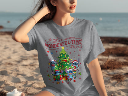 The Most Wonderful Time Of The Year Christmas Tee