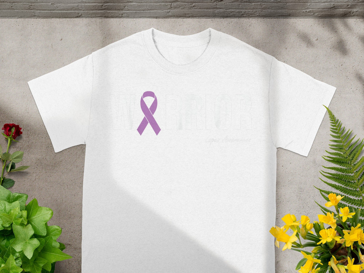 Warrior Purple Ribbon Awareness Unisex T-Shirt Product