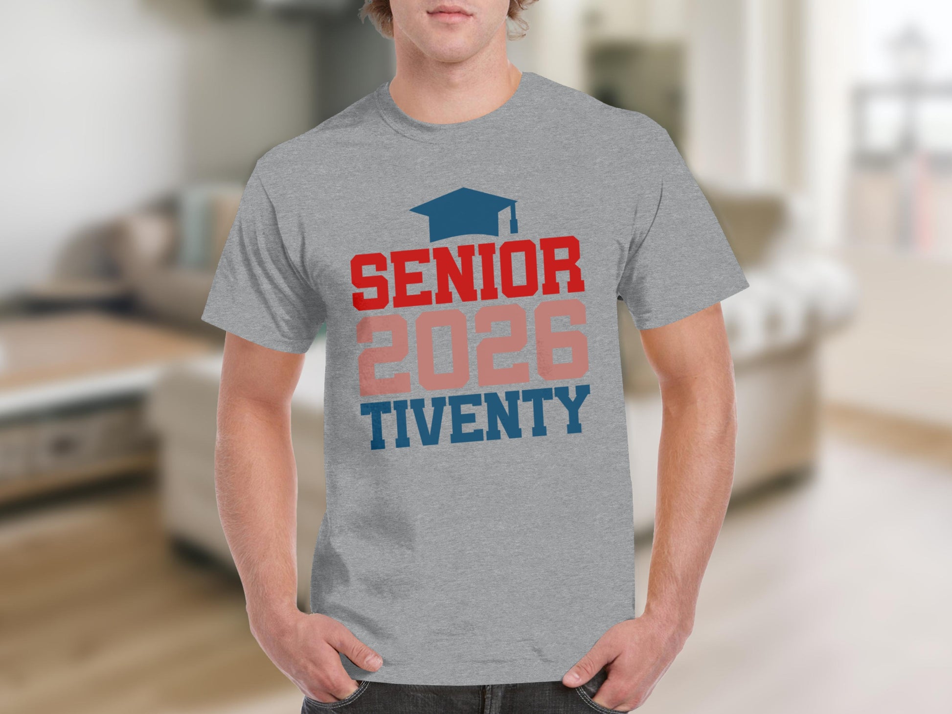 Senior 2026 Twenty Graduation Graphic T-shirt