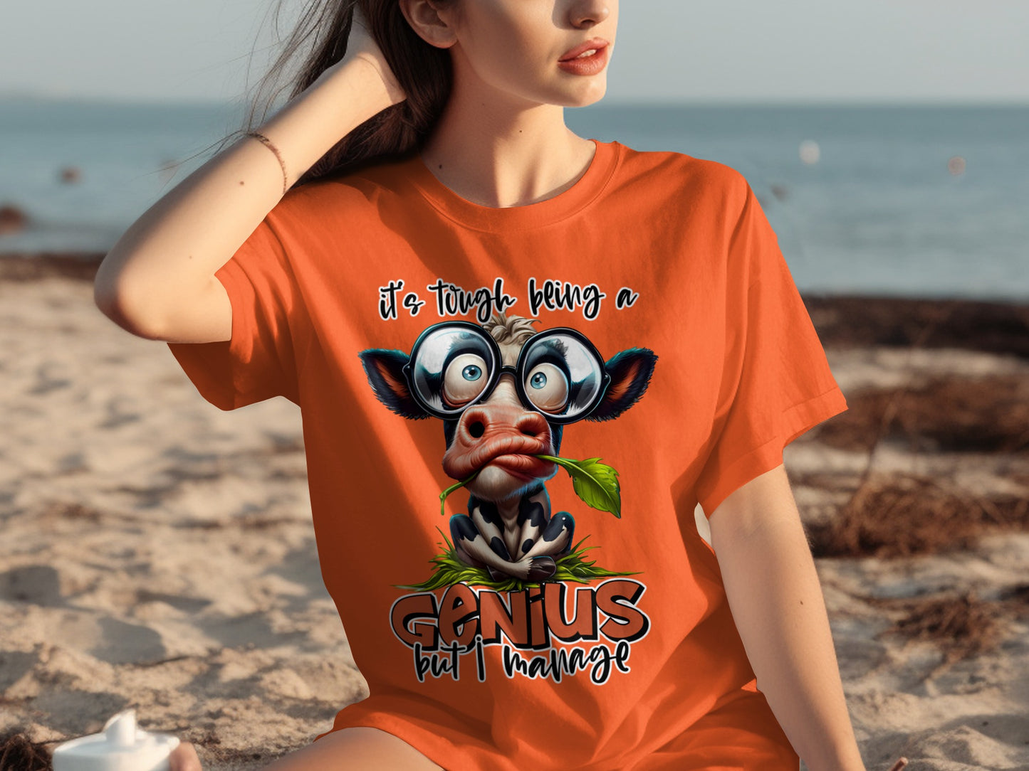 It's Tough Being a Genius But I Manage T-Shirt