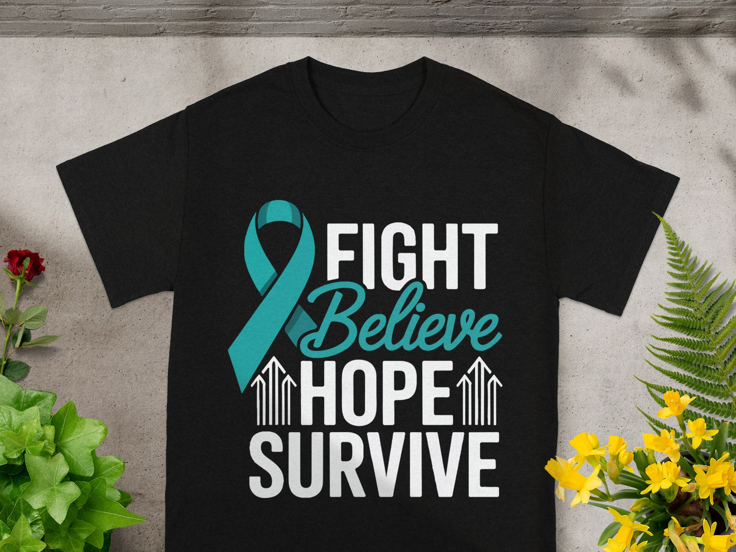 Fight Believe Hope Survive Charity Awareness Product