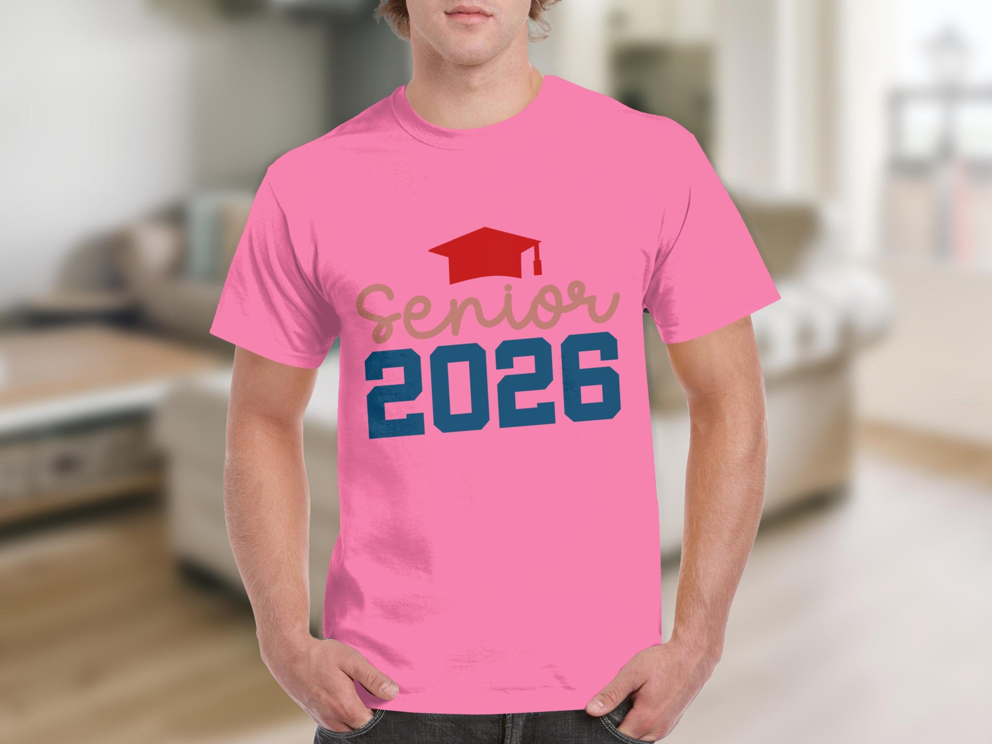 Senior 2026 Graduation Cap Themed T-shirt product