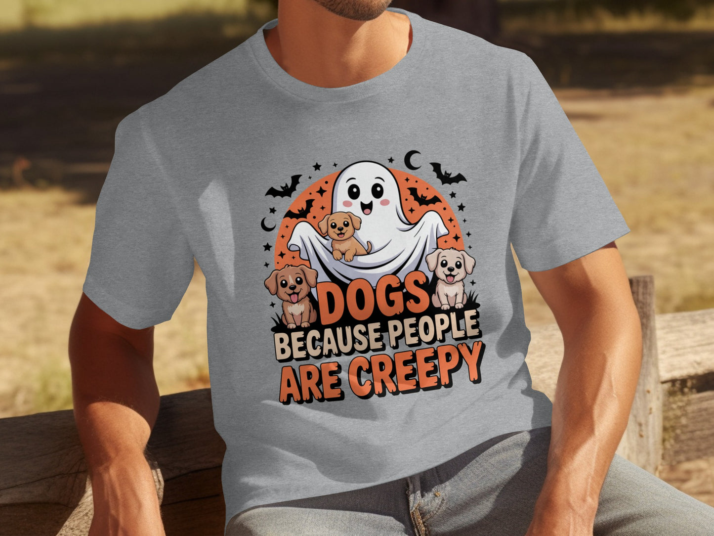 Dogs Because People Are Creepy Halloween Shirt