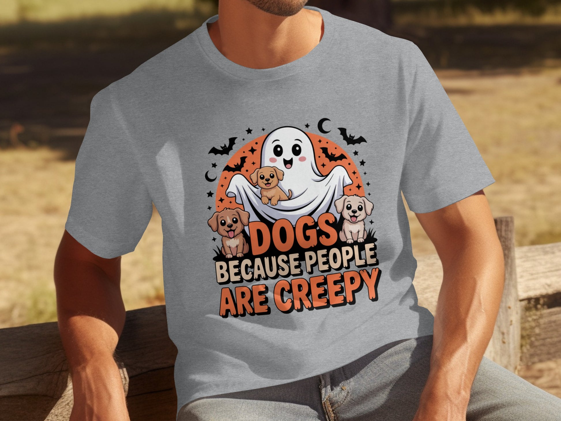 Dogs Because People Are Creepy Halloween Shirt