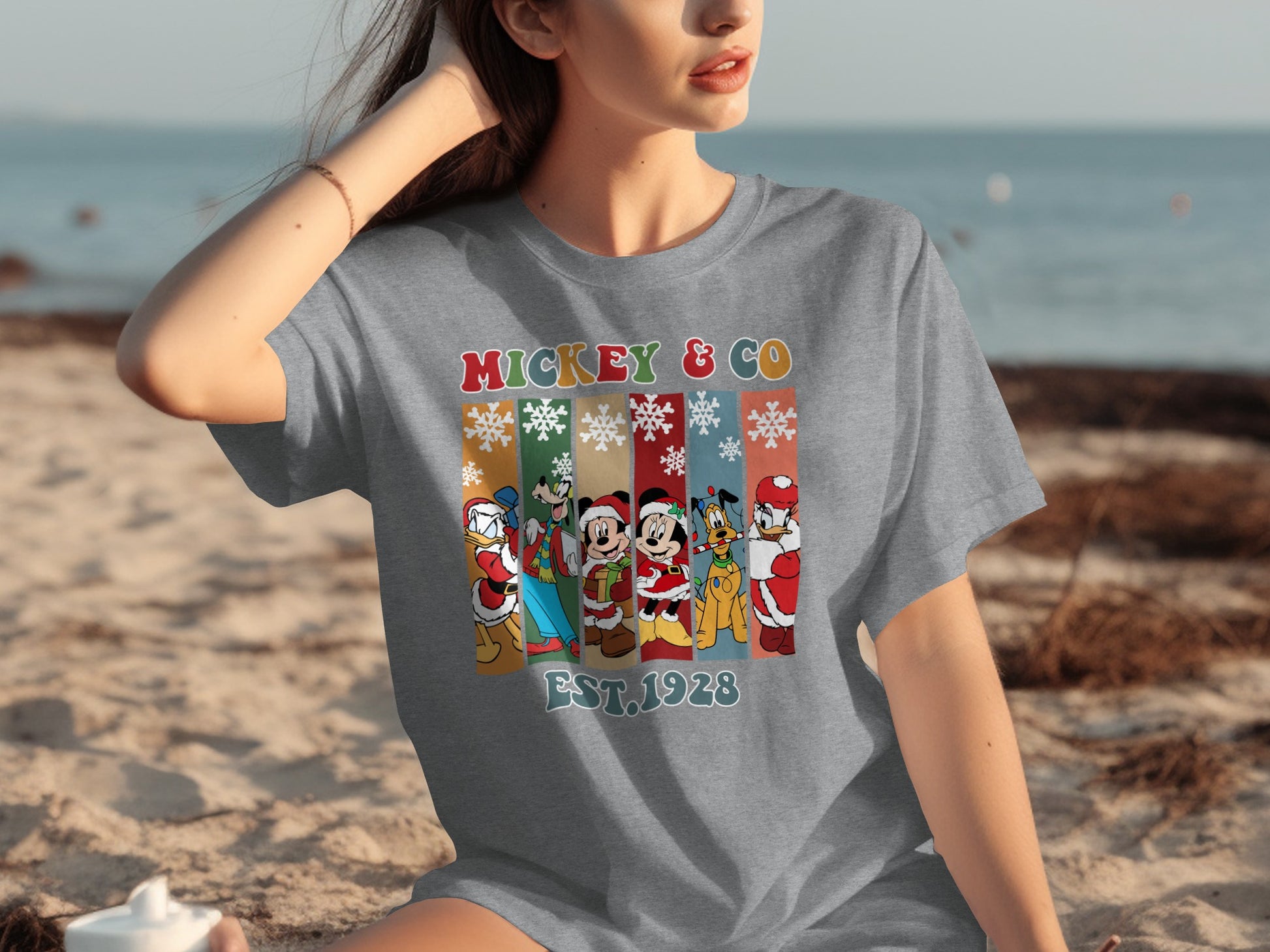 Mickey & Co Est. 1928 Snowflake Graphic T-shirt