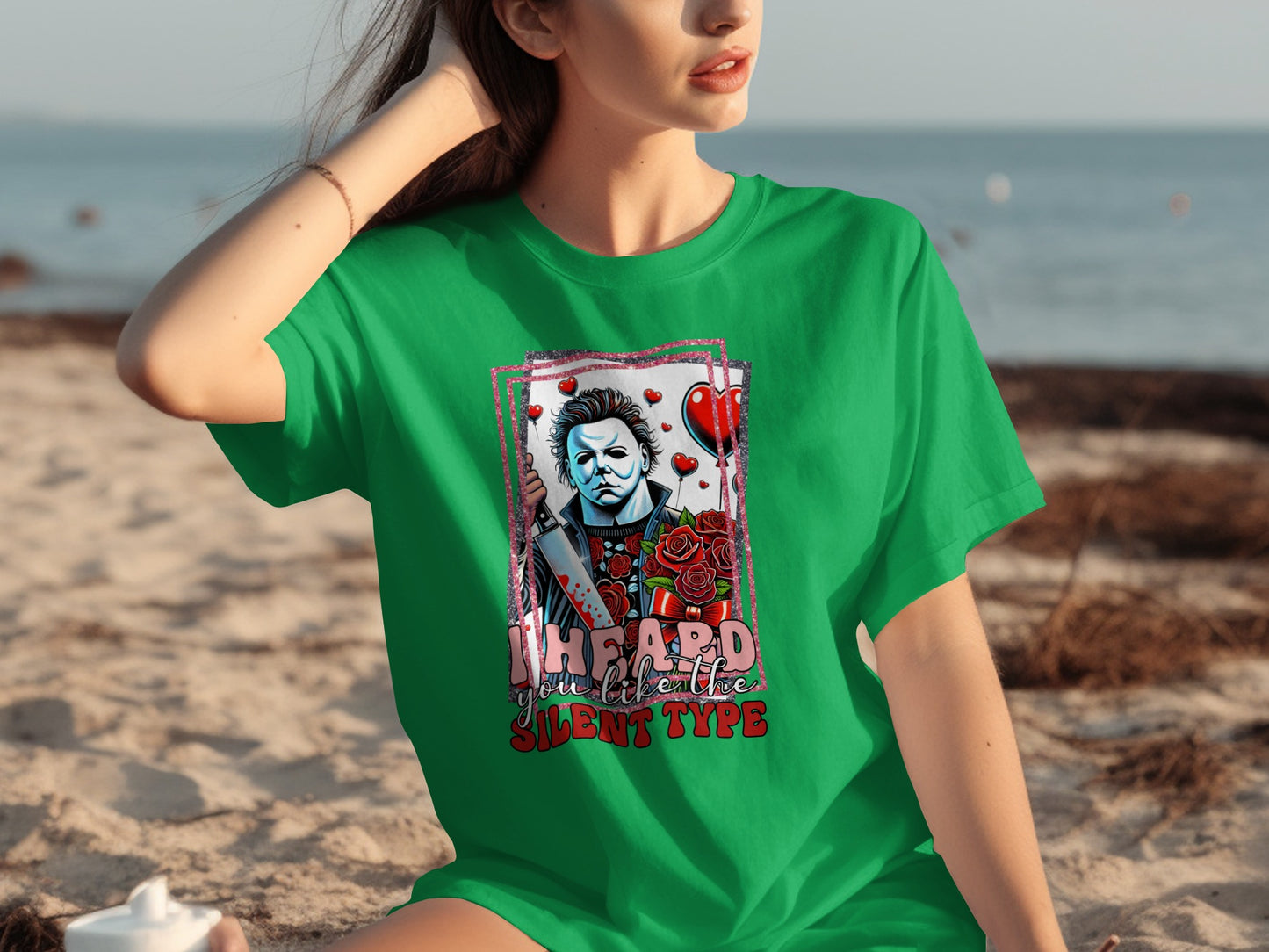 Graphic Tee Featuring Silent Type Theme Perfect Gift