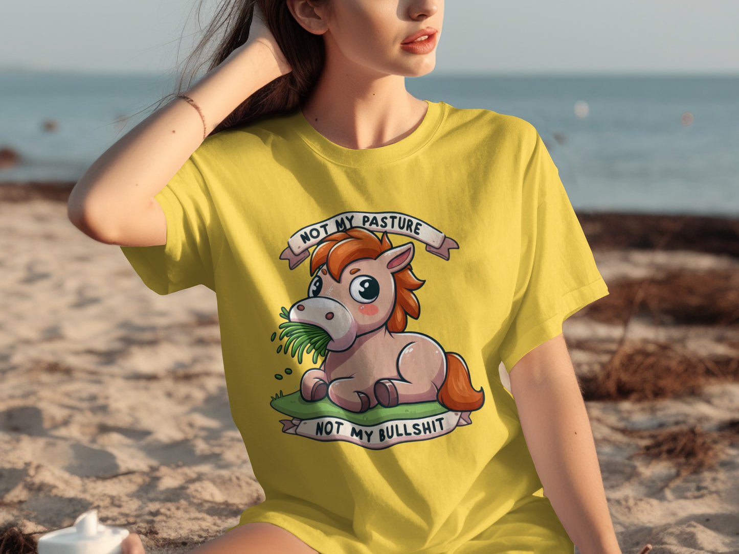 Not My Pasture Not My Bullshit Graphic T-Shirt