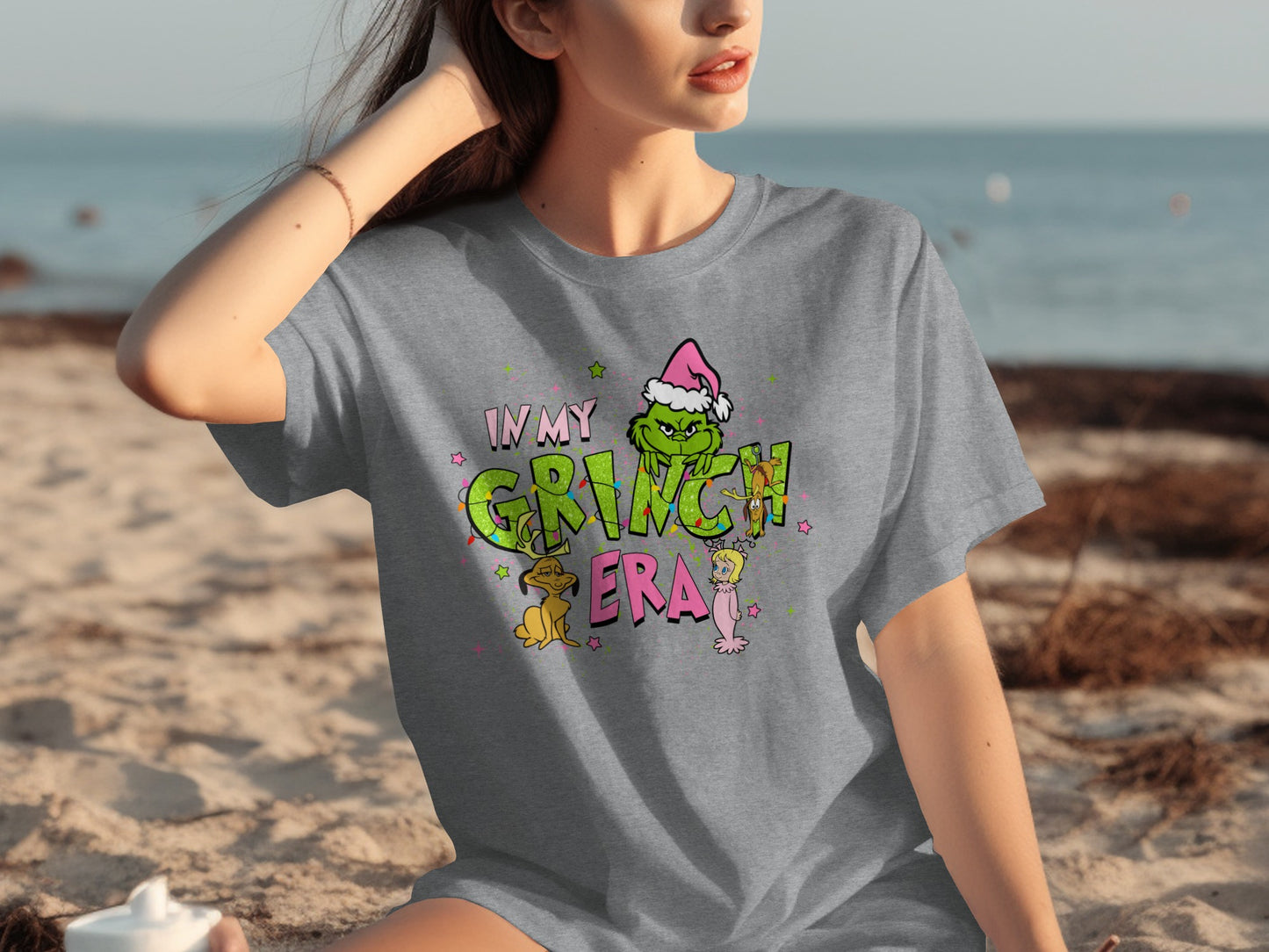 In My Grinch Era Graphic Tee For Adults