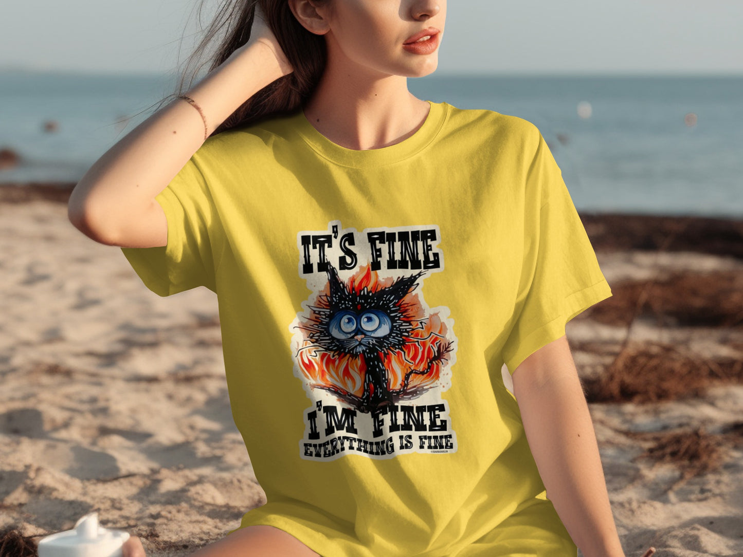 It's Fine I'm Fine Everything Is Fine T-shirt