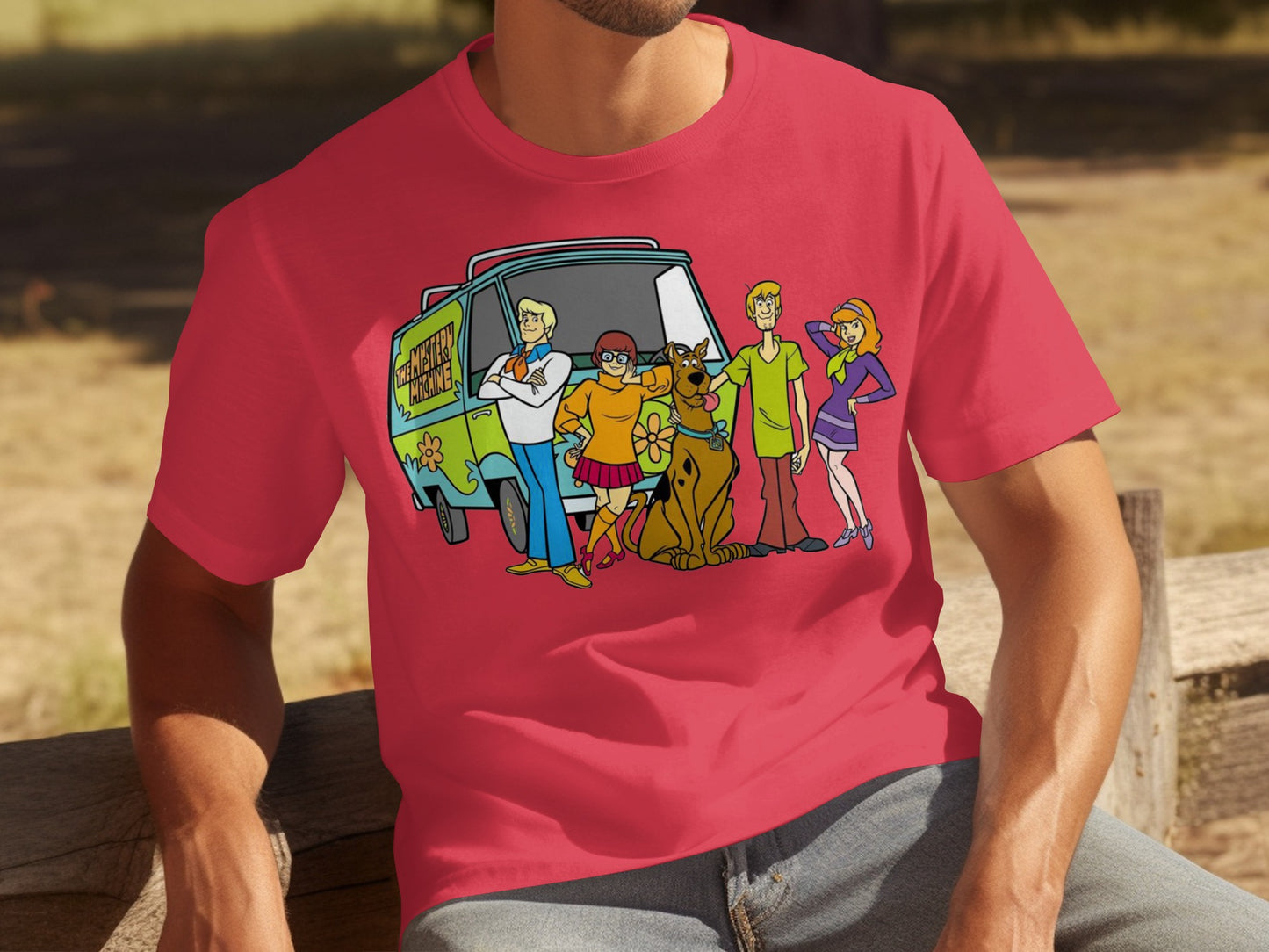 Scooby-Doo and Gang Graphic Tee Shirt Product