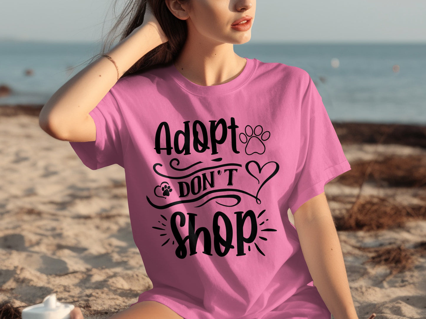 Adopt Don't Shop Motivational T-shirt
