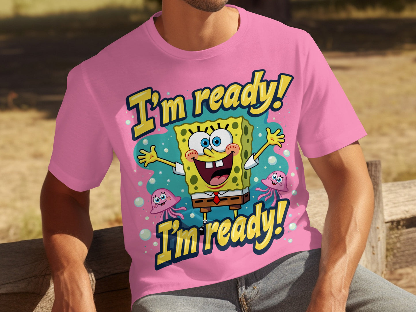 I'm Ready! I'm Ready! Spongebob Squarepants T-Shirt